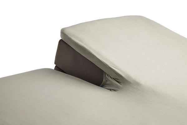 Splittopper Hoeslaken Livello Jersey Stretch Stone