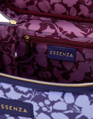 Beautycase Essenza Tracy Rose Purple binnenzijde