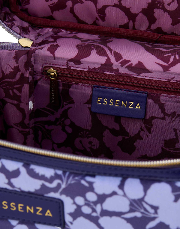 Beautycase Essenza Tracy Rose Purple binnenzijde