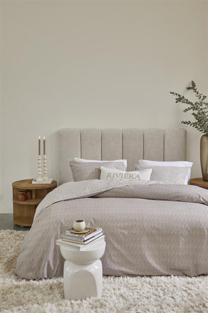 Dekbedovertrek Riviera Maison Twisted Sand mood