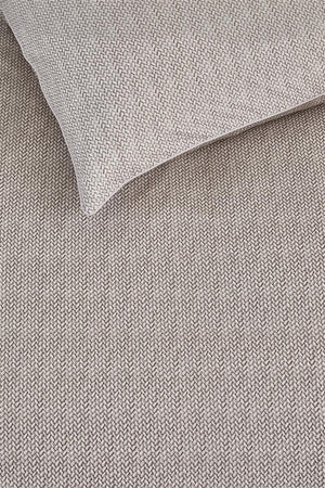 Dekbedovertrek Riviera Maison Twisted Sand detail