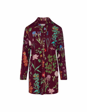 Nachthemd Essenza Valentina Marigold Burgundy