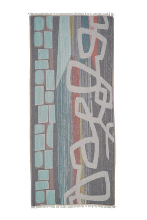 Hamamdoek Zusenzomer Ozan Turquoise