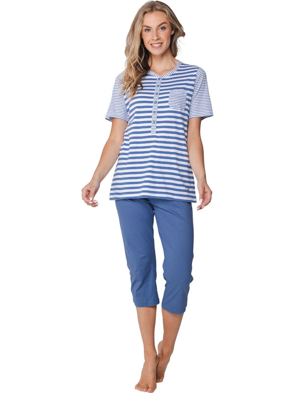 Pastunette Pyjama 121261-126-1 Blue