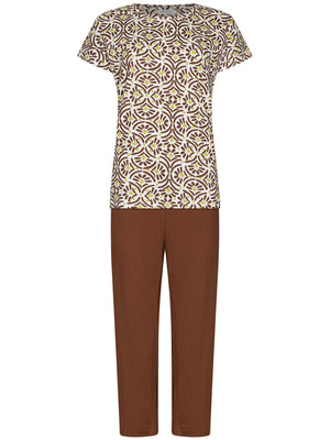 Pyjama Pastunette  121261-140-1 Brown