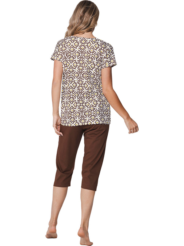 Pyjama Pastunette  121261-140-1 Brown