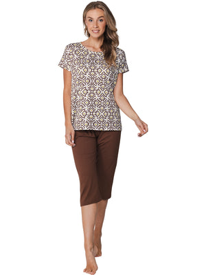 Pyjama Pastunette  121261-140-1 Brown