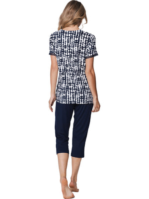 Pastunette Pyjama 121261-226-1 Navy