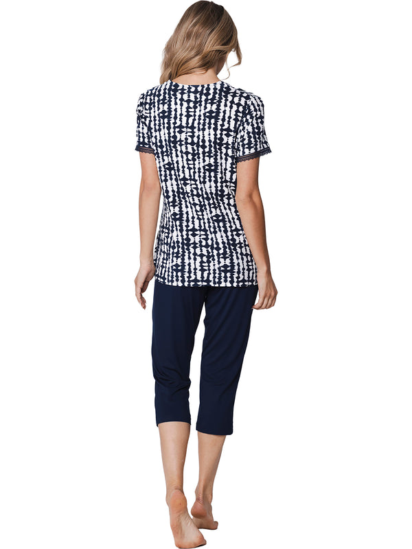 Pastunette Pyjama 121261-226-1 Navy