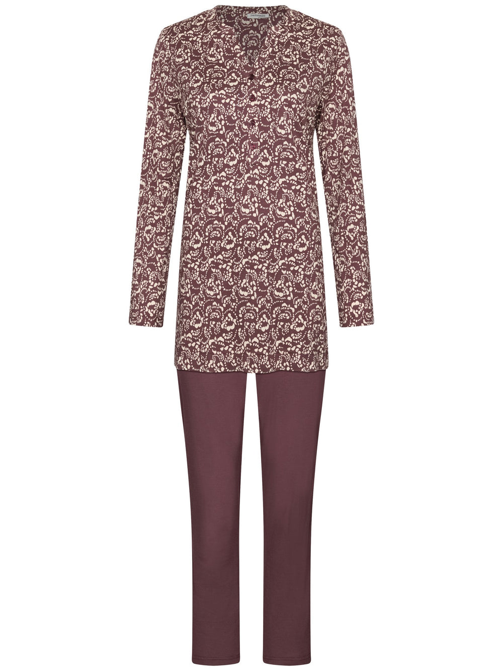Pastunette Pyjama 121262-204-1 Wine