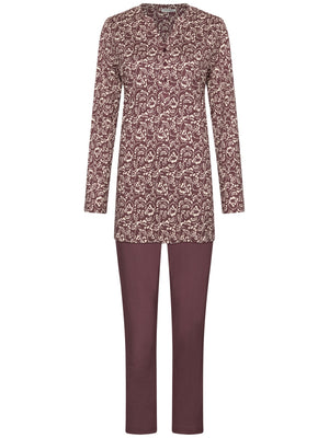 Pastunette Pyjama 121262-204-1 Wine