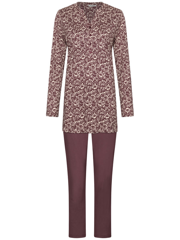 Pastunette Pyjama 121262-204-1 Wine