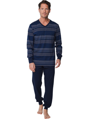 Pastunette (men) Pyjama 122199-504-1 Dark Blue