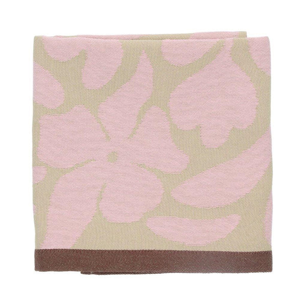 Return to Sender Theedoek Carina Flower Sage Green GOTS
