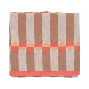 Return to Sender Theedoek Ana Natural Coral GOTS