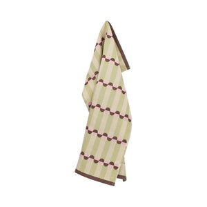 Return to Sender Theedoek Ana Natural Sage Green GOTS