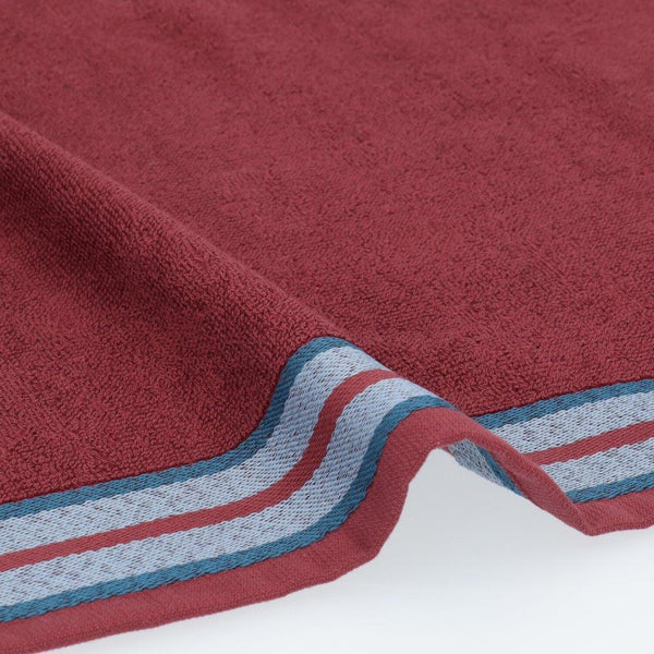 Return to Sender Keukendoek Carina Burgundy GOTS
