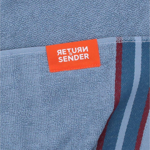 Return to Sender Keukendoek Sofia Blue GOTS