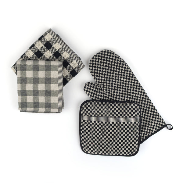 Bunzlau Castle Ovenwant CE Small Check Black