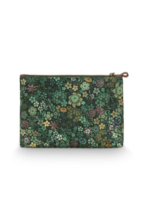 Cosmetic Bag Pip Studio Combi Tutti Fiori Green achterkant