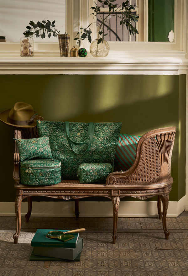 Beautycase Pip Studio Cleo Daisy Dreams Green