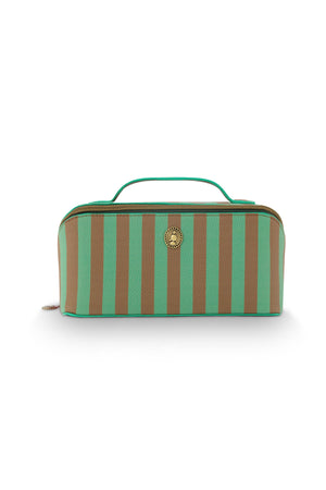 Toilettas Pip Studio Cyrille Stripe Green Medium