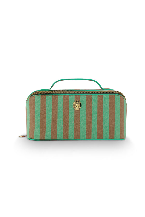 Toilettas Pip Studio Cyrille Stripe Green Medium