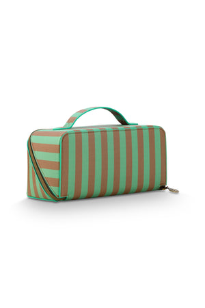 Toilettas Pip Studio Cyrille Stripe Green Medium
