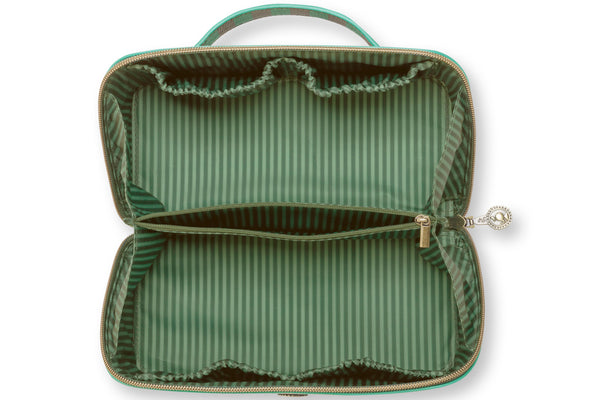 Toilettas Pip Studio Cyrille Stripe Green Medium