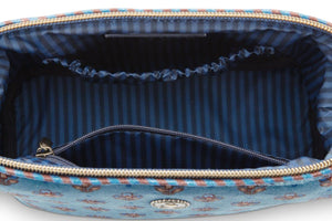 Pip Studio Toilettas Cooper Jaipur flower Blue L