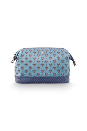 Pip Studio Toilettas Cooper Jaipur flower Blue L