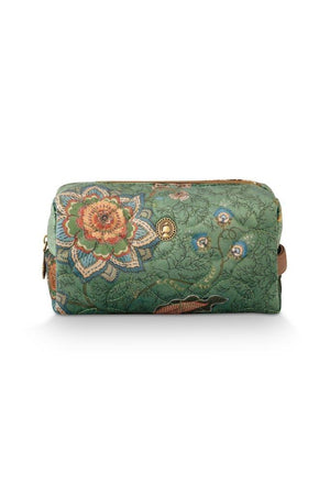 Pip Studio Cosmetic Bag Coco Mumbai Morning Green M