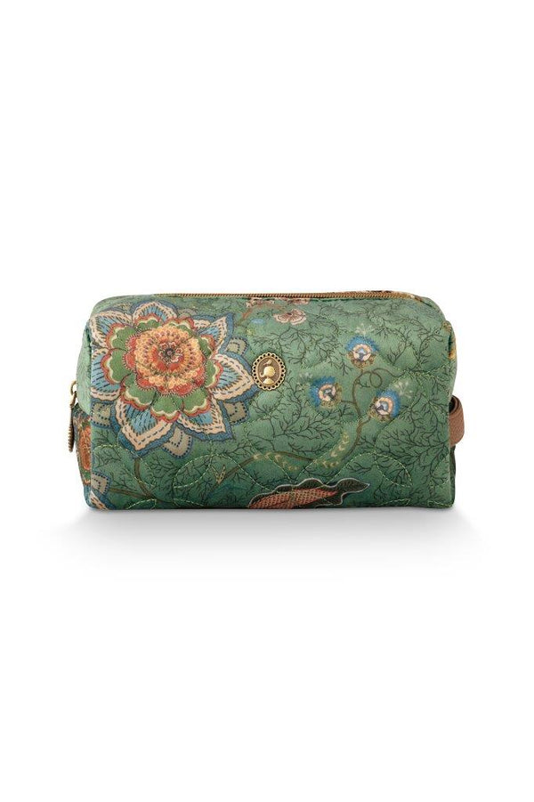 Pip Studio Cosmetic Bag Coco Mumbai Morning Green M