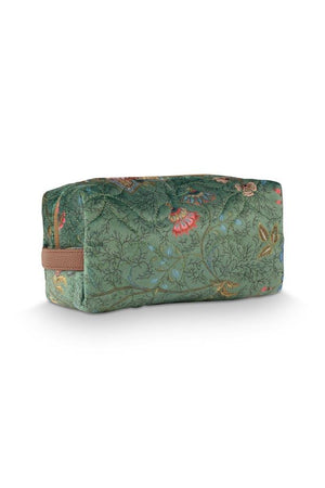 Pip Studio Cosmetic Bag Coco Mumbai Morning Green M