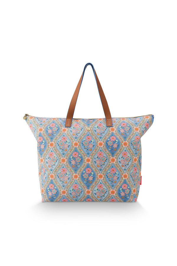 Shopper Pip Studio Tilda Ornamento Blue