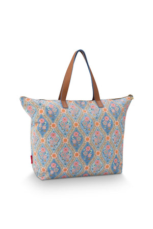 Shopper Pip Studio Tilda Ornamento Blue