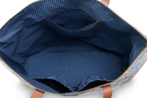 Shopper Pip Studio Tilda Ornamento Blue
