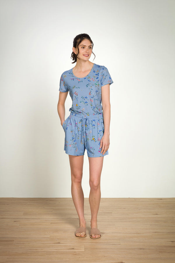 Pip Studio Korte broek Bob Delhi Dreams Blue