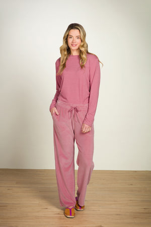 Pip Studio Top Lange Mouw Tom Solid Pink