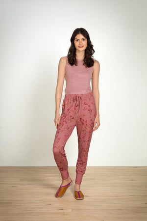 Pip Studio Lange broek Bobien Delhi Dreams Pink