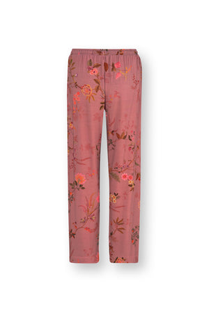 Pip Studio Lange broek Belin Bodhi Flower Pink