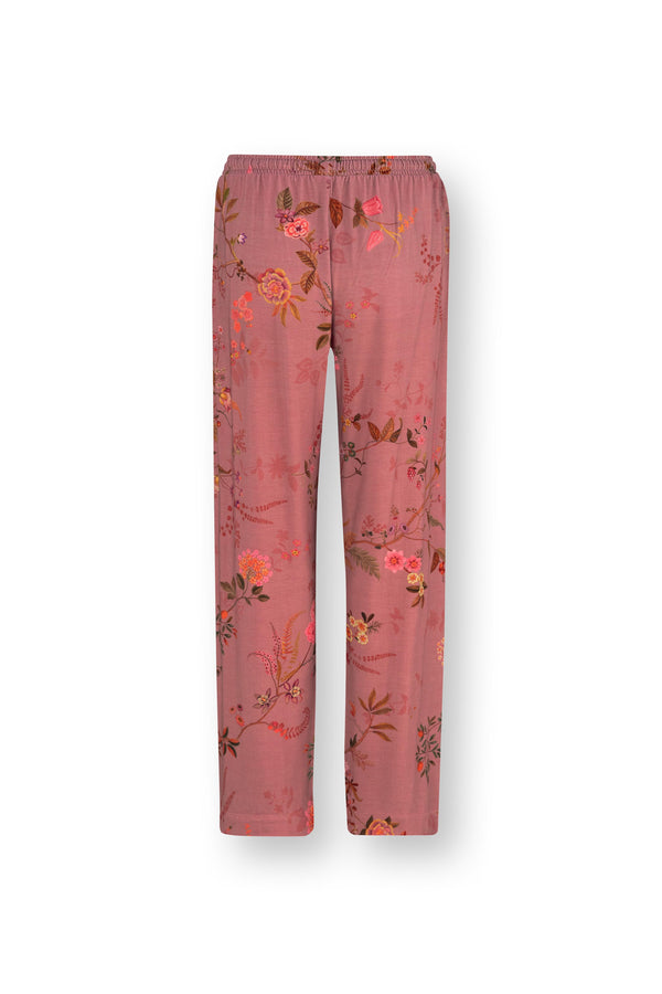 Pip Studio Lange broek Belin Bodhi Flower Pink