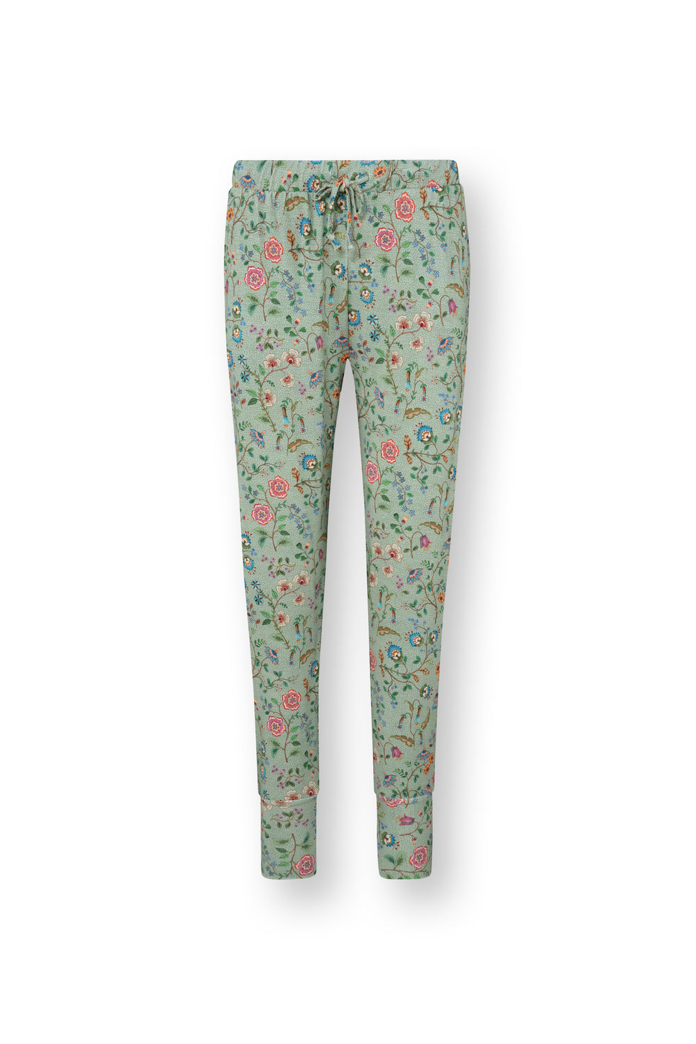 Pip Studio lange broek Bobien Flora Bangalore Green