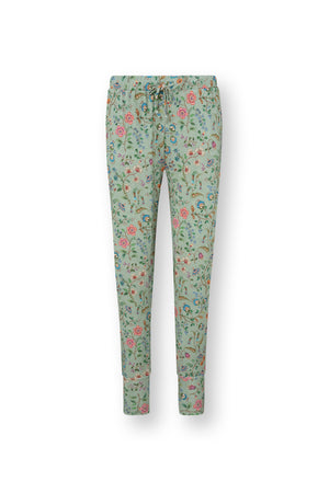 Pip Studio lange broek Bobien Flora Bangalore Green