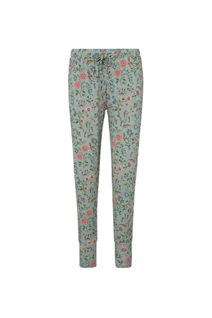 Pip Studio lange broek Bobien Flora Bangalore Green