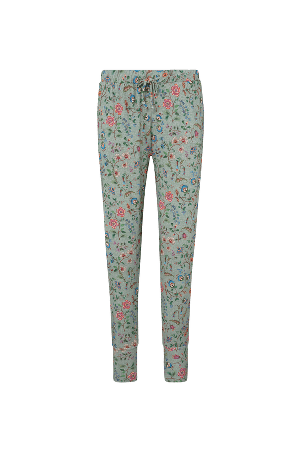 Pip Studio lange broek Bobien Flora Bangalore Green