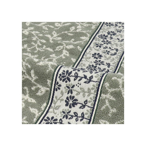 Keukendoek Bunzlau Castle Daydream Dark Green detail
