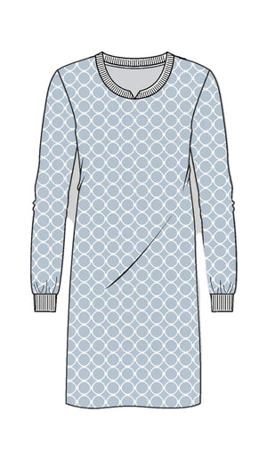 Ringella Dames Nachthemd 65 11 041 Blue