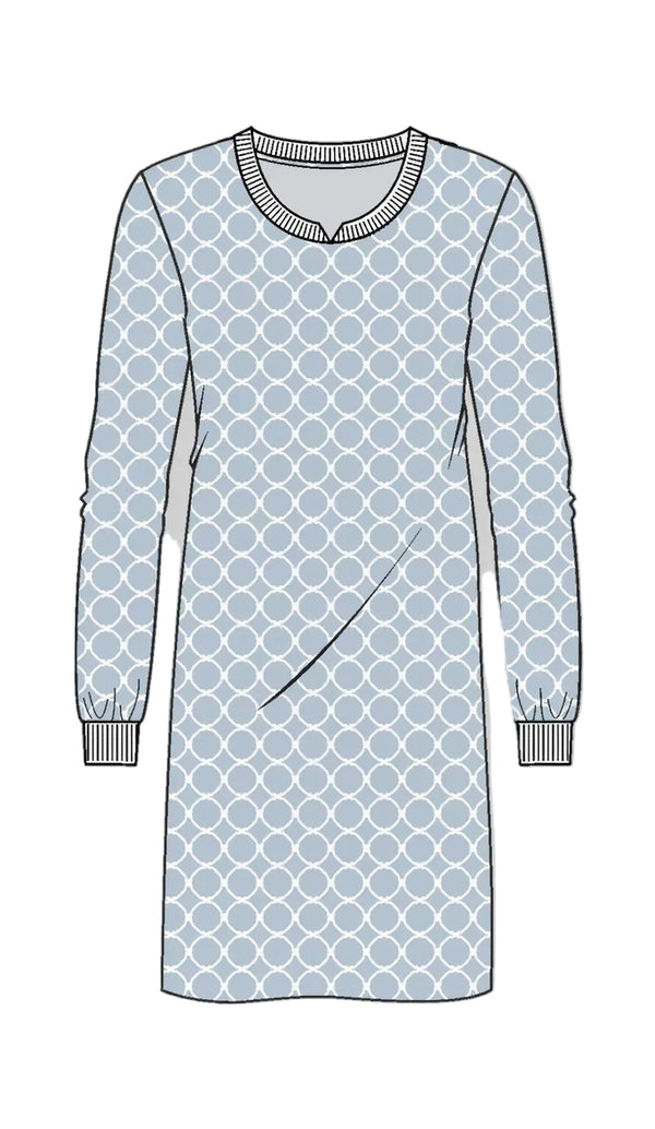 Ringella Dames Nachthemd 65 11 041 Blue