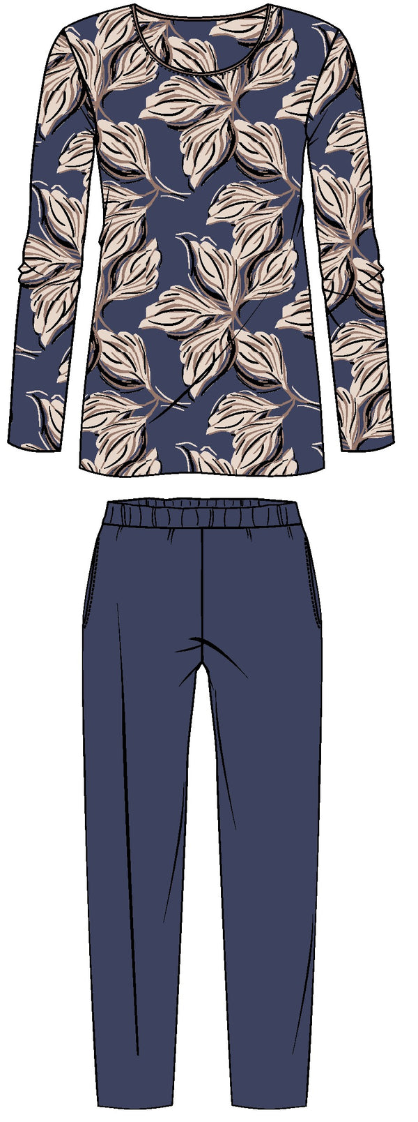 Ringella Pyjama 65 71 208 Dark Blue